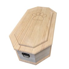 petbye Holz-Tiersarg achteckig