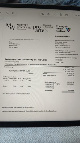Karte für zoe - zoe, und