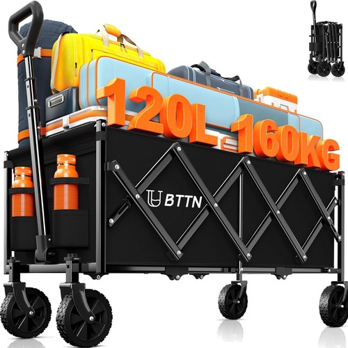 Bollerwagen klappbar 120l - bollerwagen,