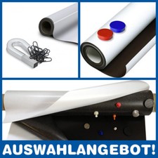 Eisenfolie Ferrofolie Selbstklebend - roh braun, weiss matt/glänzend - Haftgrund