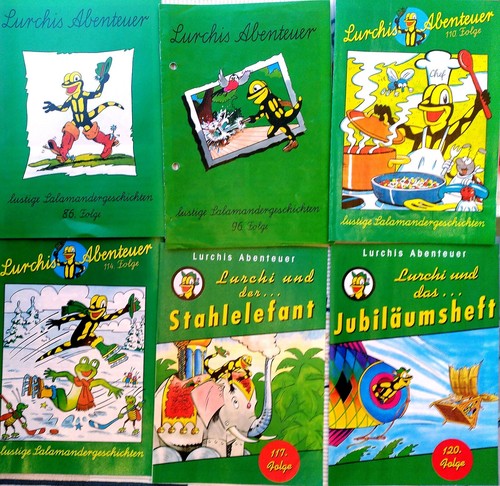 Lurchis abenteuer comic - lurchis, heft