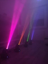 4x Eurolite TMH-8 Moving Head Quad LED Spot inkl. Tasche (TopZustand)