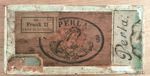 Historische zigarrendose perla - historische,