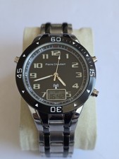Pierre Chaubert Day-Date Kalender Radio Controlled 42mm Herren Armbanduhr UNGE..