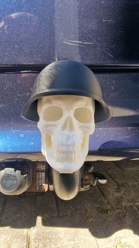 Stahlhelm mit totenkopf für - mit,