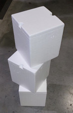 3 stück Styrobox Styropor Box Thermobox Kühlbox Isolierbox Warmhaltebox 10 liter