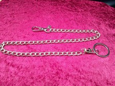 Hosenkette, Schlüsselkette, Geldbörsenkette Uhrenkette ca. 45 cm, Karabinerhaken
