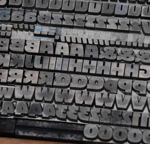 Grotesk breitfett bleischrift - grotesk,
