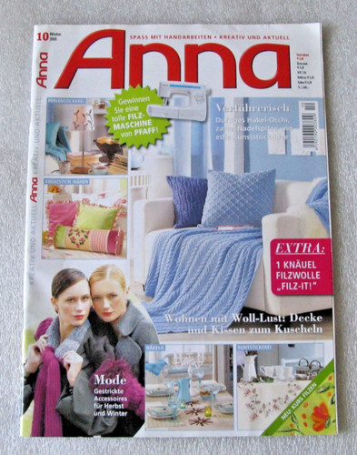 Handarbeitsheft anna burda - handarbeitsheft,