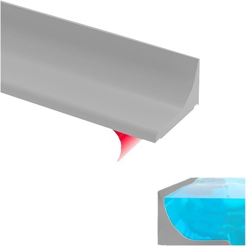 Schwallschutzleiste dusche - schwallschutzleiste,
