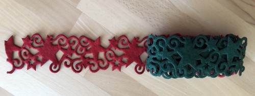 Filzband tischläufer - filzband,