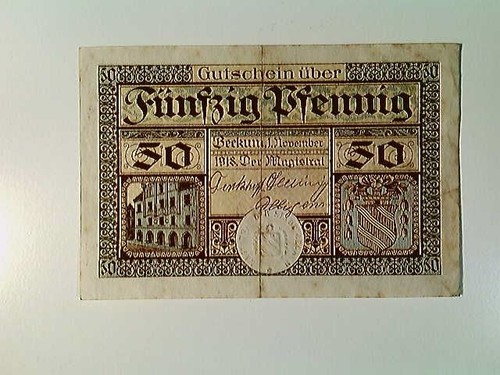 Notgeld beckum 50 - notgeld,, beckum,