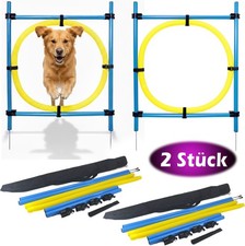2x Hunde Agility Sprungring