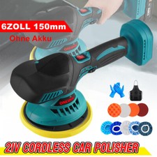 DE Exzenter Poliermaschine Auto Polierer Poliergerät + Polierzubehör Für Makita