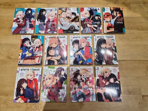 Lycoris recoil alle - lycoris, manga