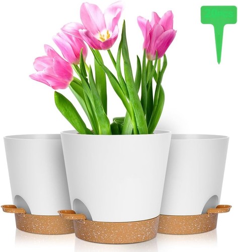 Selbstbewässernder blumentopf - selbstbewässernder,