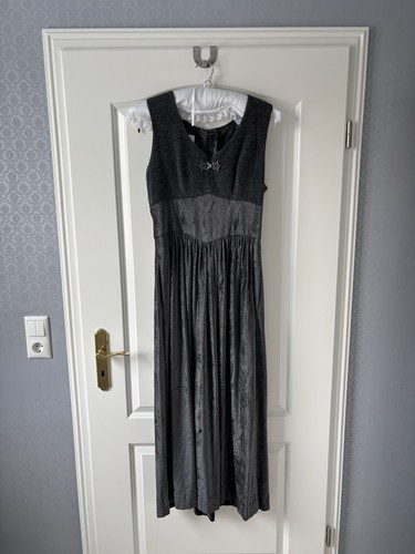 Trachtenkleid silbergrau - trachtenkleid, in