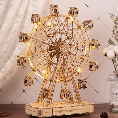 Holzpuzzle riesenrad - holzpuzzle, 3d