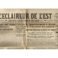 L'ÉCLAIREUR de L'EST 30. Mai
