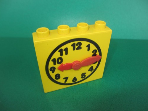 Lego duplo uhr gelb - lego,