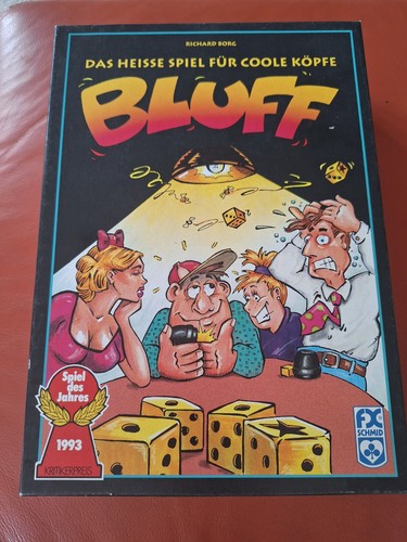 Bluff spiel 1993 schmid - bluff, fx