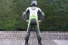 Original Dainese Lederkombi "K", Gr. 50, schwarzes Lederfutter in der Hose!