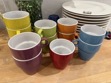 12 Kaffeetassen Kaffeebecher stapelbar, Versandkostenfrei, Erbe