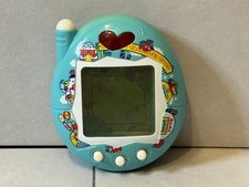 BANDAI O-uchi no Deka Tamagotchi Virtual Pet Big Blue Ver 2005 Tested Town #472