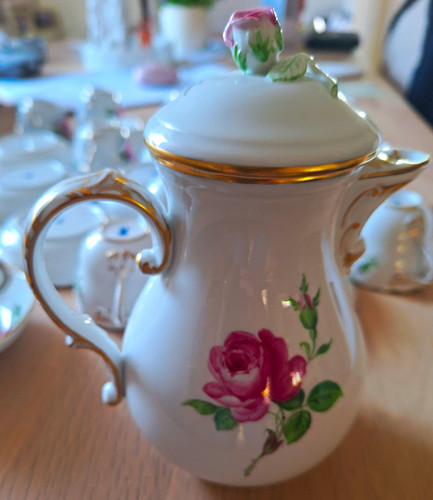 Meissen porzellan mokka - meissen, mokka-/