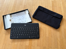 Logitech Keys-to-Go Kabellose Tablet-Tastatur, Bluetooth, iOS - QWERTZ (Deutsch)