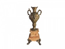 Mamor / Zinn Figur Krug auf