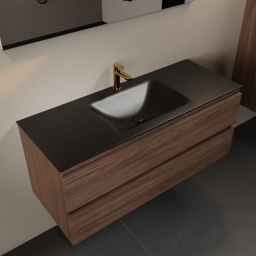 Corian waschtisch set schwarz - corian,