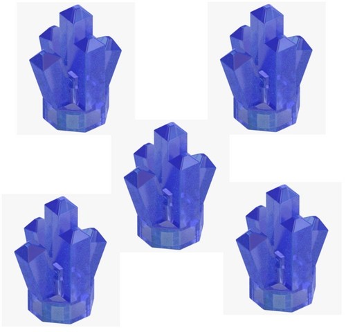 Lego kristall trans bright - 5x,