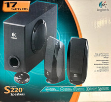 Logitech S220 Speakers 2.1