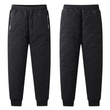 Gefütterte Winter Thermohose - Wasserdichte Jogginghose für Outdoor