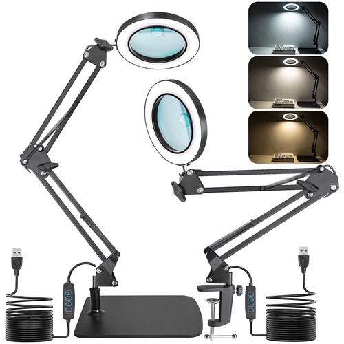 Led tischlupe standlupe - led,