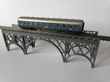 Brücke Bogenbrücke 200mm Spur N  1gl. 7 tlg. Bausatz  - 4 Farben  3D Druck (16)