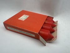 DDR ADVENTKERZEN 4 Stück ROT