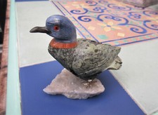 wunderschöner  Edelstein - Vogel  -  Ente