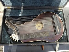 Alte Zither Harfenzither