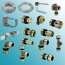 Raxofix Viega Fitting Winkel T-stück Verschraubung Wandscheibe Übergang Rohr