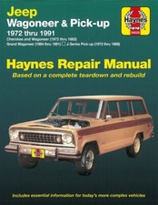 Haynes Handbuch Jeep Cherokee&Wagoneer 1972-81 Reparaturanleitung/Reparatur-Buch