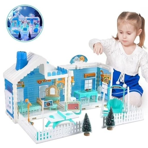 Diy schneehaus spielset - schneehaus-spielset, mit