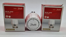 Danfoss 2er Set RA/VL 2950, Thermostatkopf mit eingebautem Sensor 26 mm 013G2950