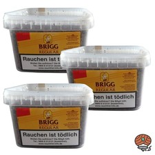 Brigg Regular Pfeifentabak (Golden Virginia Tabak) Eimer 3x 350g