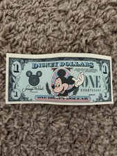 Seltener Disney Dollar 1989