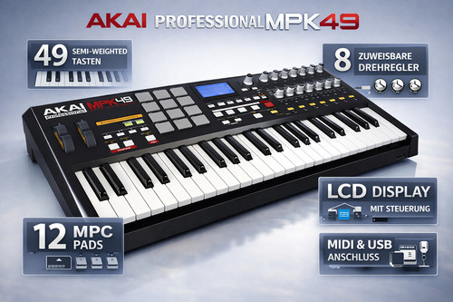 Akai mpk249 midi - 🎹,