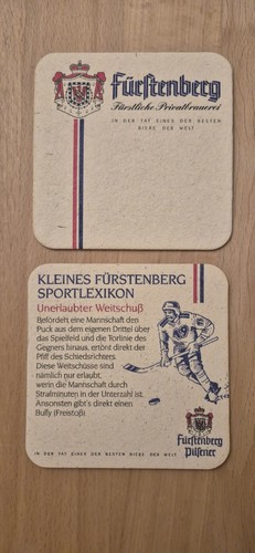 Bierdeckel neu fürstenberg - bierdeckel,