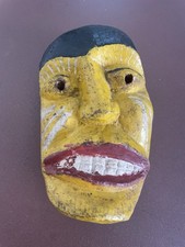 Antike Holzmaske Sri Lanka 