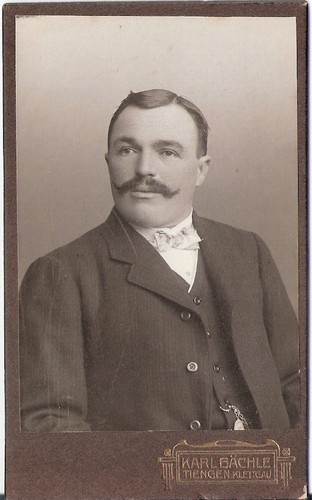 Cdv foto herrenportrait - foto,